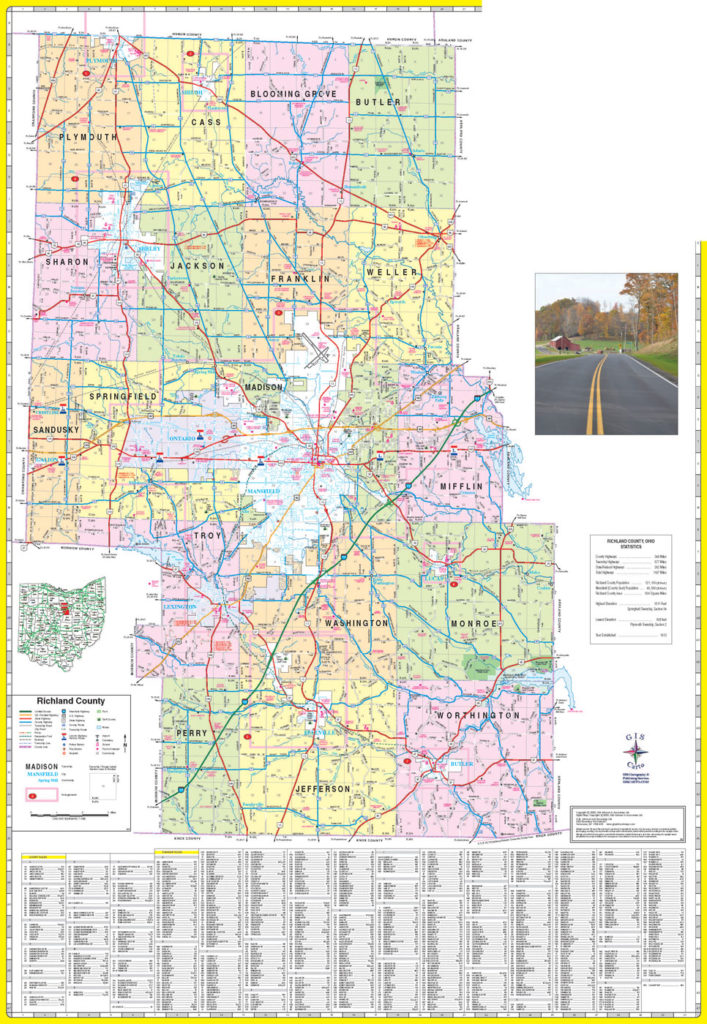 County Map - Richland County Engineer